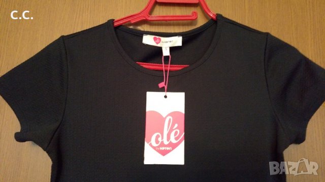 Нова рокля,размер С,цена 10 лв, снимка 3 - Рокли - 22133164