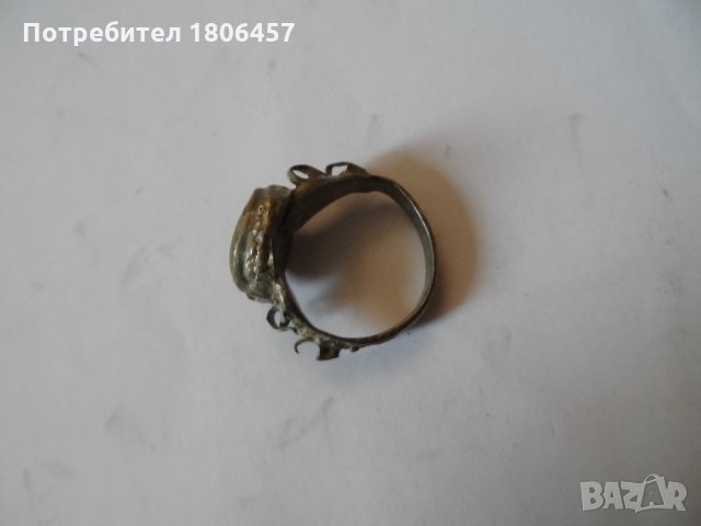 стар сребърен пръстен, снимка 6 - Антикварни и старинни предмети - 23800695