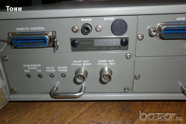 Leader 3217 RDS Standard Signal Generator 3217 B&H Photo Video, снимка 6 - Ресийвъри, усилватели, смесителни пултове - 10452561