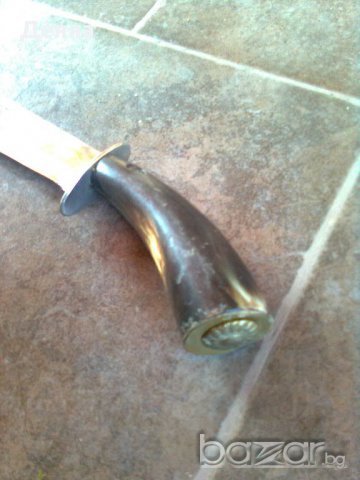 № 6 Ловен нож с рог, снимка 7 - Ножове - 11101076