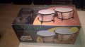 New bongos set+cd-40x23x19-made in germany-внос швеицария, снимка 8