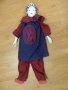 № 3211 стара порцеланова кукла   - порцелан ,текстил   - височина 74 см 