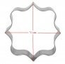 Метална форма резец ТАБЕЛА / РАМКА за фондан, тесто и др. моделиращи смеси, снимка 2