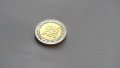 Юбилейна монета от 2 лева /два лева/ Българско евро-председателство, снимка 3
