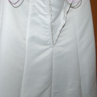 Булчинска рокля, по поръчка от Асеновград, много добро състояние, снимка 8 - Сватбени рокли - 16425159