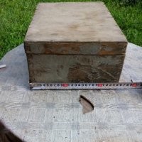 Старинен дървен куфар #2, снимка 4 - Антикварни и старинни предмети - 22398938
