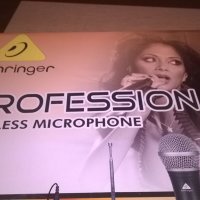 behringer profi microphones-2бр безжични с маика и брошка, снимка 7 - Микрофони - 24738045