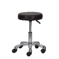 Козметичен/фризьорски стол - табуретка Orbita XXL - педикюр 37/43 см, снимка 4 - Педикюр и маникюр - 24252789