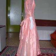 Бална рокля във викториански стил в коралов цвят, снимка 11 - Рокли - 11690435