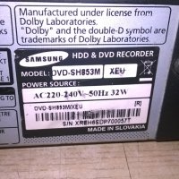 samsung dvd sh-853m hdd & dvd 160gb/hdmi-внос англия, снимка 17 - Плейъри, домашно кино, прожектори - 22817642