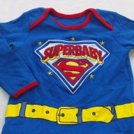 Пижамка за малък Спайдърмен 9-12 месеца, снимка 3 - Бебешки пижами - 13090236