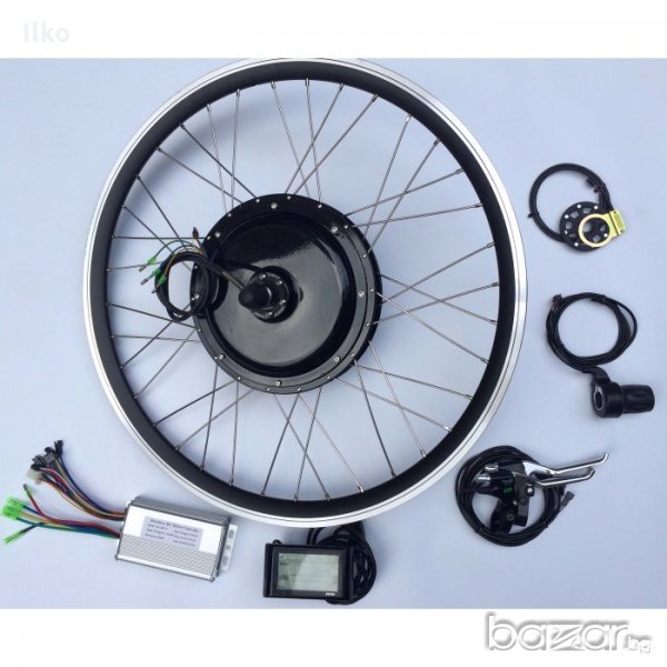 Електрическа капла за велосипед или триколка Електрически КИТ 1000ВАТА , снимка 1