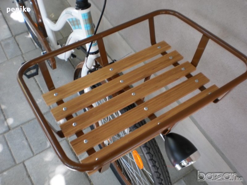 Продавам колела внос от Германия  кошница за велосипед над предната капла 26 цола, снимка 1