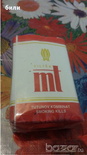 Кутия от цигари mt , снимка 1