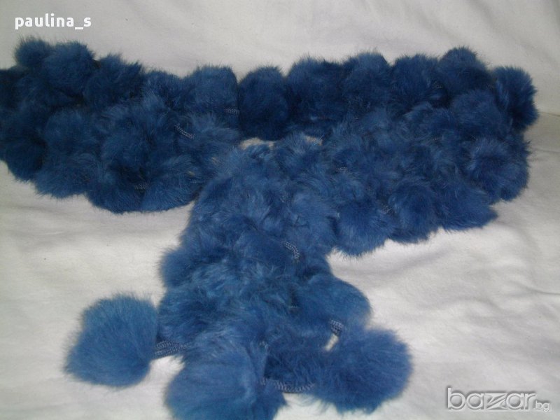 Шал / боа / от естествена кожа с косъм , снимка 1