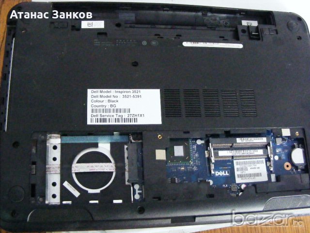 Лаптоп за части DELL Inspiron 3521, снимка 3 - Части за лаптопи - 18248582