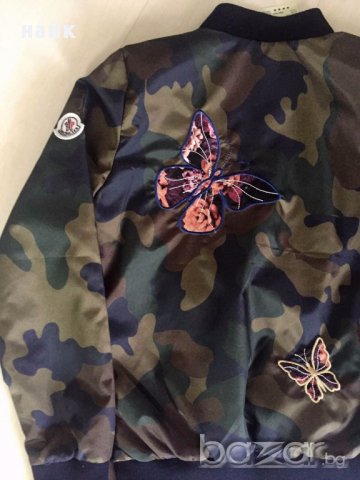 Ликвидация!!! дамско есенно яке с избродирани пеперуди/реплика, снимка 6 - Спортни екипи - 17805467