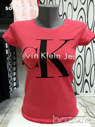 Дамска тениска Kalvin Klein  два цвята, снимка 1 - Тениски - 14123953
