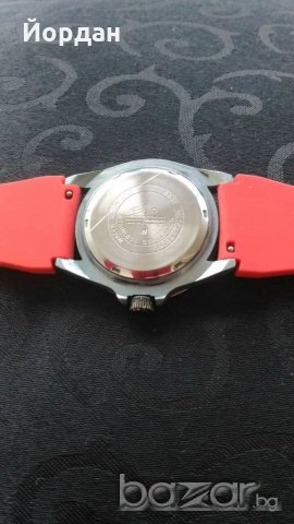 Свеж оранжев летен часовник,японска механика, снимка 2 - Мъжки - 20961956