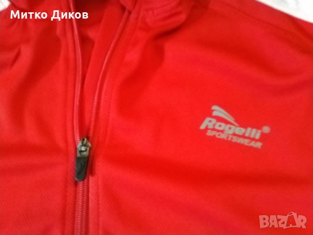 Колездачна тениска Роджели Италия размер ХЛ-силиконов грип, снимка 2 - Спортна екипировка - 24942053