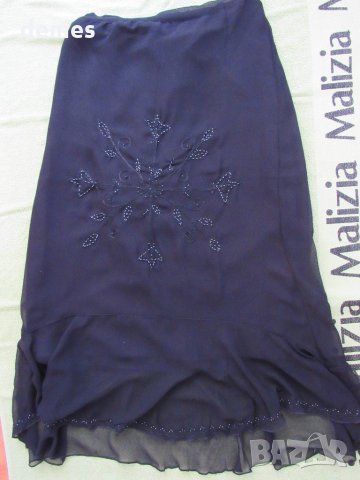 Черна дамска пола от шифон размер М, нова 
