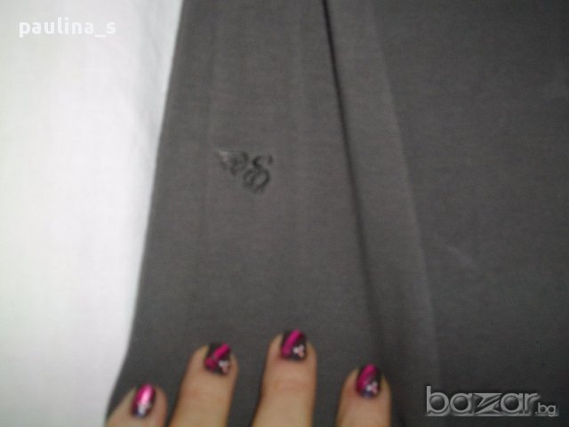 Дамска блуза "Esprit" с двойна яка / памучна блуза с избелващ ефект, снимка 6 - Блузи с дълъг ръкав и пуловери - 14016242