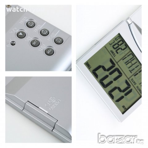 НОВ НАСТОЛЕН LCD ДИГИТАЛЕН ЧАСОВНИК  С ТЕМПЕРАТУРА+КАЛЕНДАР. БУДИЛНИК НАСТОЛНИ ЕЛЕКТРОННИ ЧАСОВНИЦИ, снимка 8 - Други - 20271090
