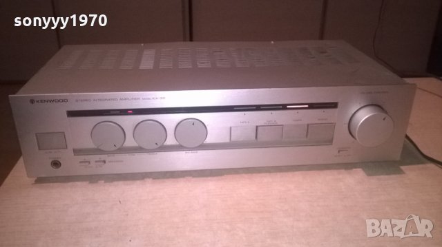 &kenwood ka-30 stereo amplifier-made in japan-внос швеицария, снимка 5 - Ресийвъри, усилватели, смесителни пултове - 25849135