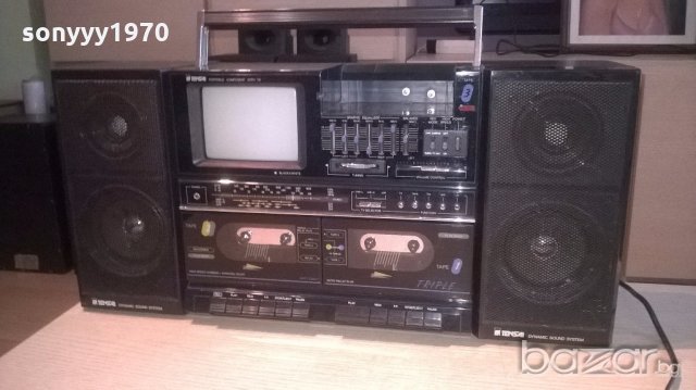 tensai rtc-8315 tv/triple cassette/tuner-внос швеицария, снимка 14 - Радиокасетофони, транзистори - 18605262