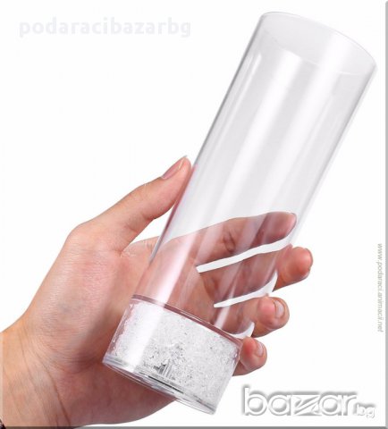 ВИСОКА, СВЕТЕЩА, МНОГОЦВЕТНА – ЧАША ИЛИ ВАЗА, снимка 3 - Вази - 16772594