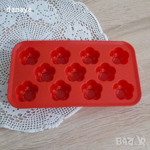 Форми за лед цветя 11 гнезда, снимка 7 - Форми - 24142206