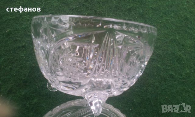 Три кристални бонбониери или за ядки различни, снимка 7 - Други - 25341485