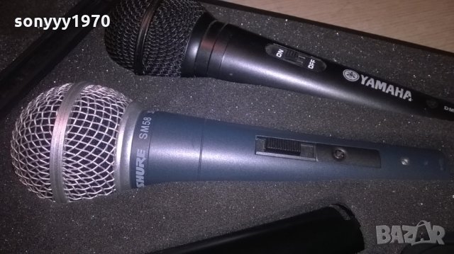 shure behringer yamaha-microphone-внос швеицария, снимка 6 - Микрофони - 22581152