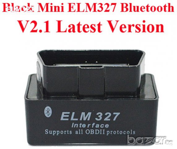 Black Super Mini Bluetooth ELM327 - универсален интерфейс за автодиагностика, OBD2, снимка 5 - Аксесоари и консумативи - 8344600