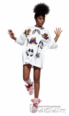 ADIDAS JEREMY SCOTT BIG SHOES Мъжка / Дамска Тениска, снимка 5 - Тениски - 6552801