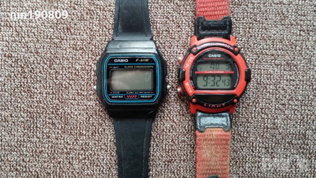 Часовници Casio 593 и 1818-за 2бр, снимка 2 - Други - 22168577