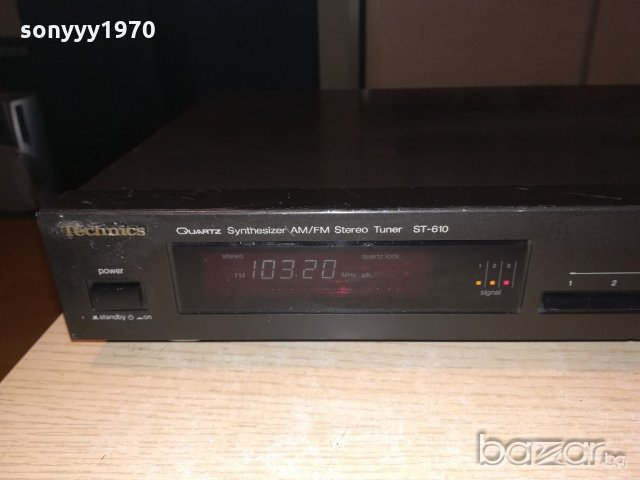 technics st-610 stereo tuner-made in japan-внос швеицария, снимка 8 - Ресийвъри, усилватели, смесителни пултове - 20894131