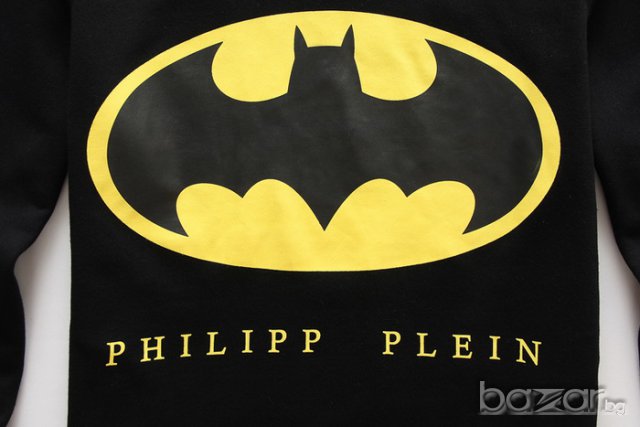PHILIPP PLEIN BATMAN PRINT Мъжки Анцуг размер S, снимка 4 - Спортни дрехи, екипи - 6469551