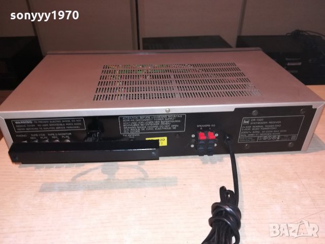 dual cr1320 receiver-made in japan-2x60w-внос швеицария, снимка 16 - Ресийвъри, усилватели, смесителни пултове - 21638994