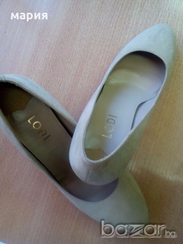 Красиви испански обувки естествен велур, снимка 4 - Дамски обувки на ток - 19626262