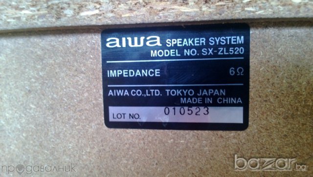 aiwa sx-zl520-6ohm-50/26/26см- нов внос от англия, снимка 12 - Тонколони - 8405036