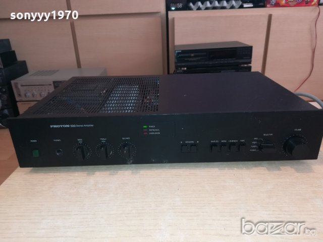 ПОРЪЧАН-proton 520 stereo amplifier-made in taiwan-внос англия, снимка 10 - Други - 20622928