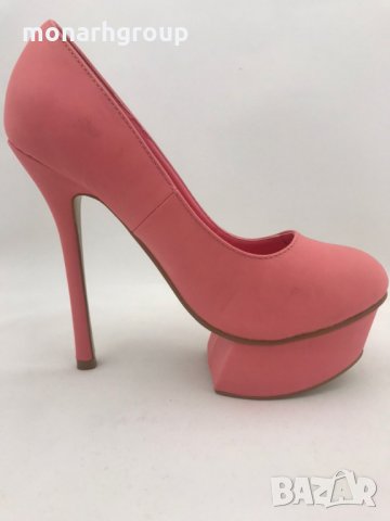 Дамски обувки Amelia-Pink, снимка 2 - Дамски обувки на ток - 25439924