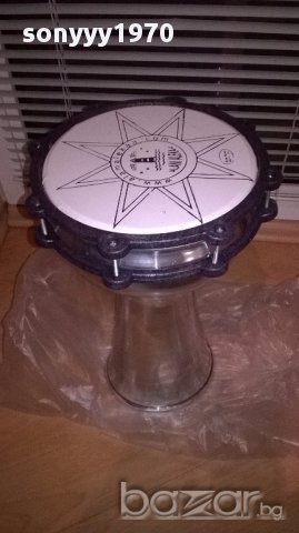 ГОЛЯМА Alam alekaa-original tarambuke-40х25см-внос сирия, снимка 3 - Ударни инструменти - 16808960