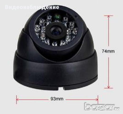 SONY CCD HD Куполна Охранителна Ден/Нощ Камера за Видеонаблюдение, снимка 3 - Камери - 9678643