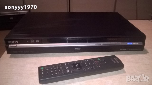 sony rdr hdd/dvd recorder+remote-внос швеицария, снимка 7 - Други - 24588713