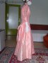 Бална рокля във викториански стил в коралов цвят, снимка 11