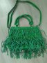 Намаление нова дамска чанта с ресни, снимка 1