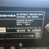 toshiba sa-220l stereo receiver-made in japan-ретро ресивър, снимка 17 - Ресийвъри, усилватели, смесителни пултове - 7312685