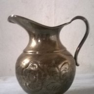посребрена метална каничка, снимка 1 - Антикварни и старинни предмети - 17626291